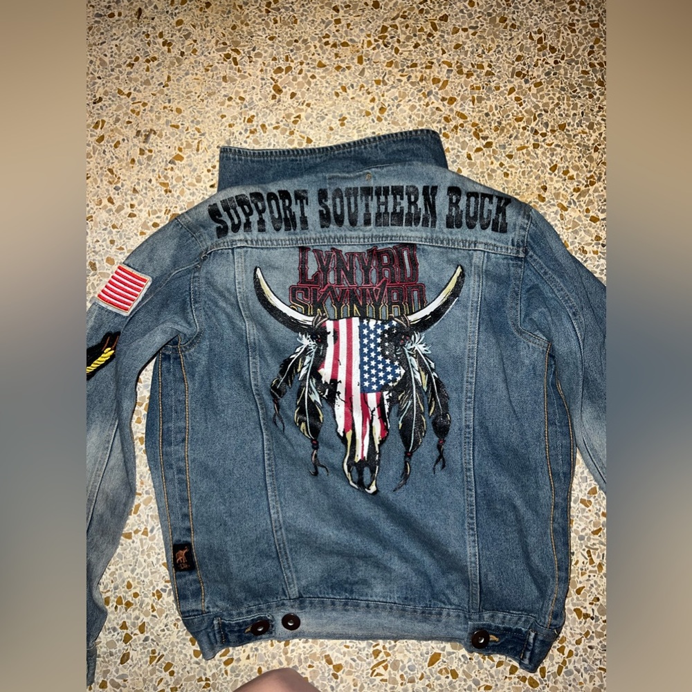 Trunk Ltd. Lynyrd Skynyrd Denim Jacket